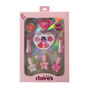 Claire&#39;s Club Shimmery Cosmetics &amp; Rings Set - Pink,