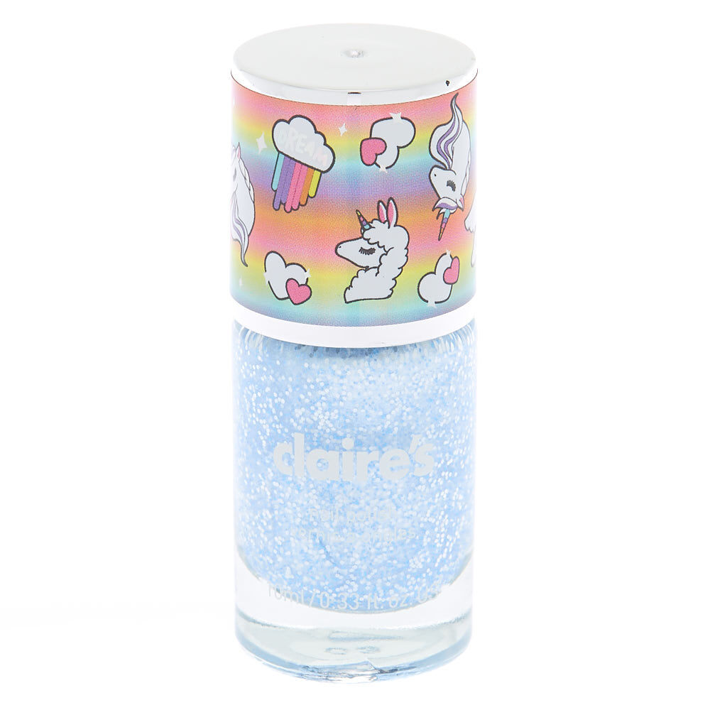 Glitter Emoticon Nail Polish - Periwinkle,