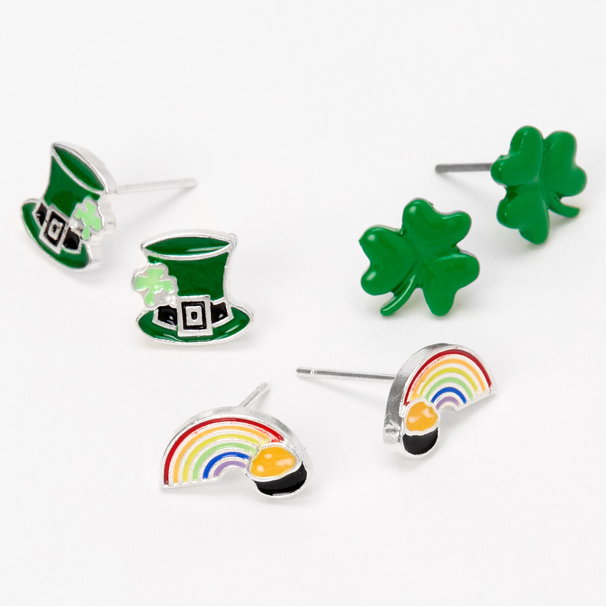 St. Patrick s Day Stud Earrings 3 Pack