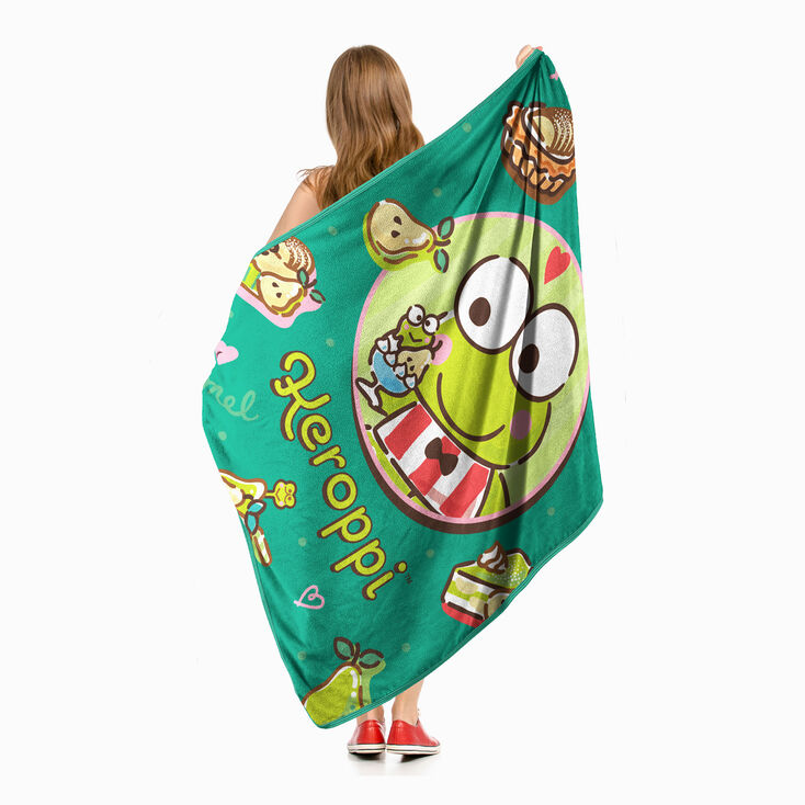 Keroppi&reg; Pears Please Micro Raschel Throw &#40;ds&#41;,