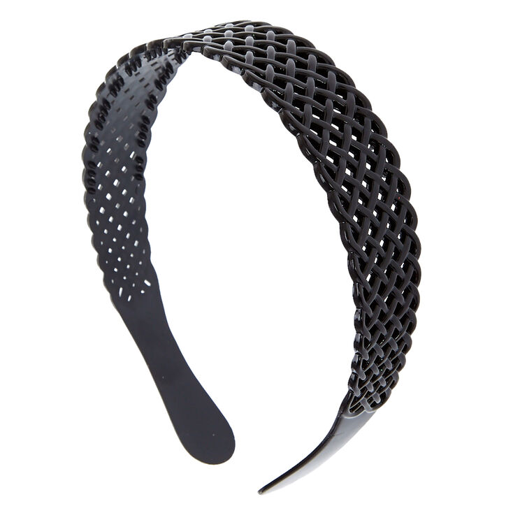 Black Waffle Headband,