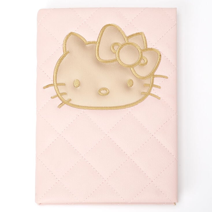Claire's Carnet matelassé Hello Kitty® - Rose