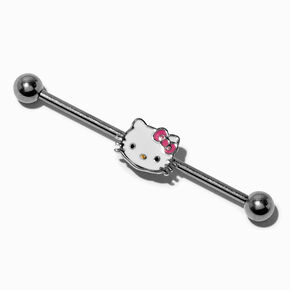 Barre industrielle 1,6&nbsp;mm visage &eacute;maill&eacute; Hello Kitty&reg;,