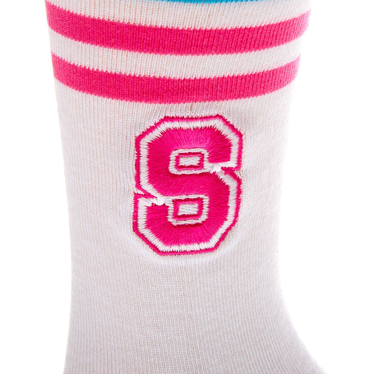 Initial Crew Socks - S,