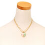 Mother &amp; Daughters Split Heart Pendant Necklaces - 3 Pack,