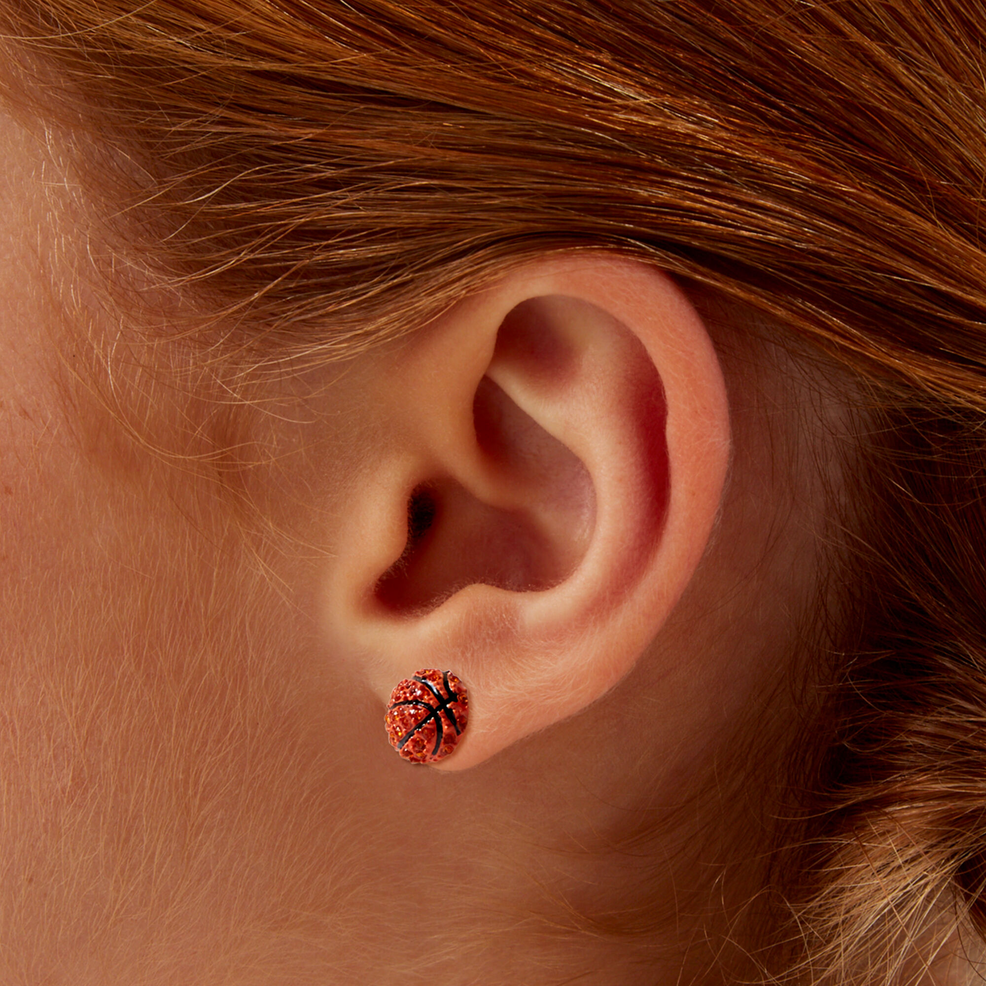 Basketball earrings hotsell at claire's