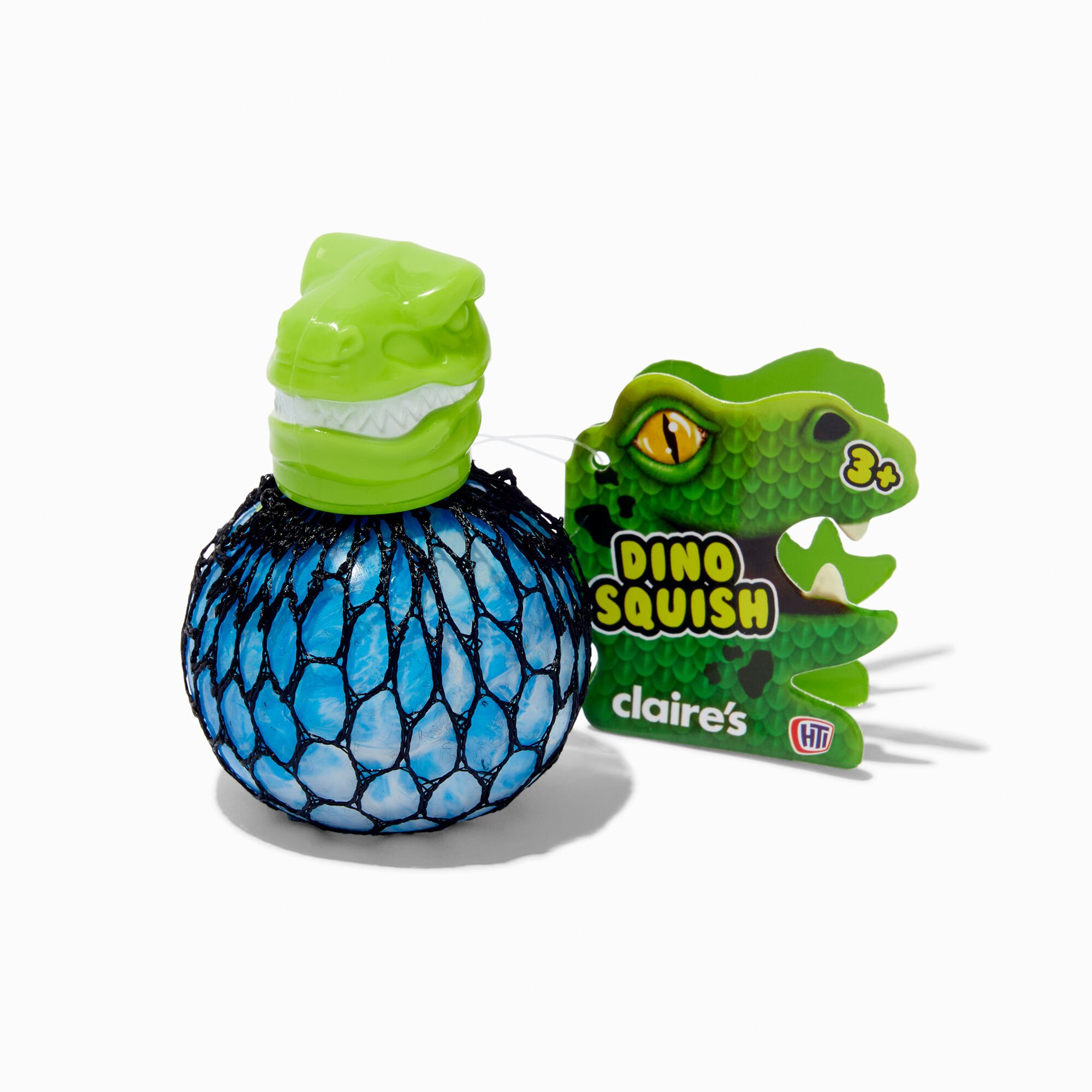 View Claires Dino Squish Mesh Ball Fidget Toy Styles Vary information