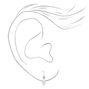 Mixed Metal Floral Love Earrings Set - 20 Pack,