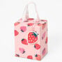 Pink Strawberry Print Earring Gift Box,