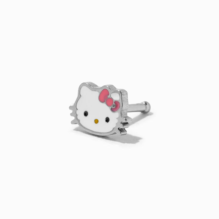 Hello Kitty&reg; Enamel Face 20G Nose Stud,