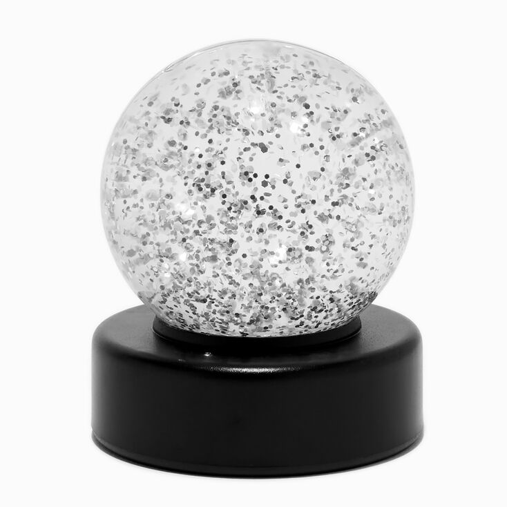 Lumi&egrave;re d&#39;appoint globe &agrave; paillettes aux couleurs changeantes,