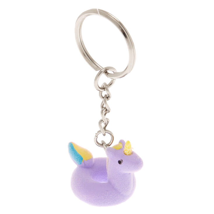 Lot de 3 porte-cl&eacute;s bou&eacute;e licorne,