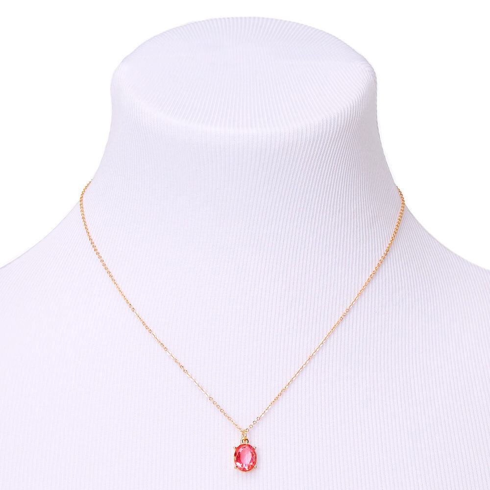 October Birthstone Jewellery Gift Set - Rose, 3 Pack,