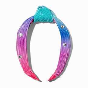 Claire&#39;s Club Top Knot Jeweled Headband ,