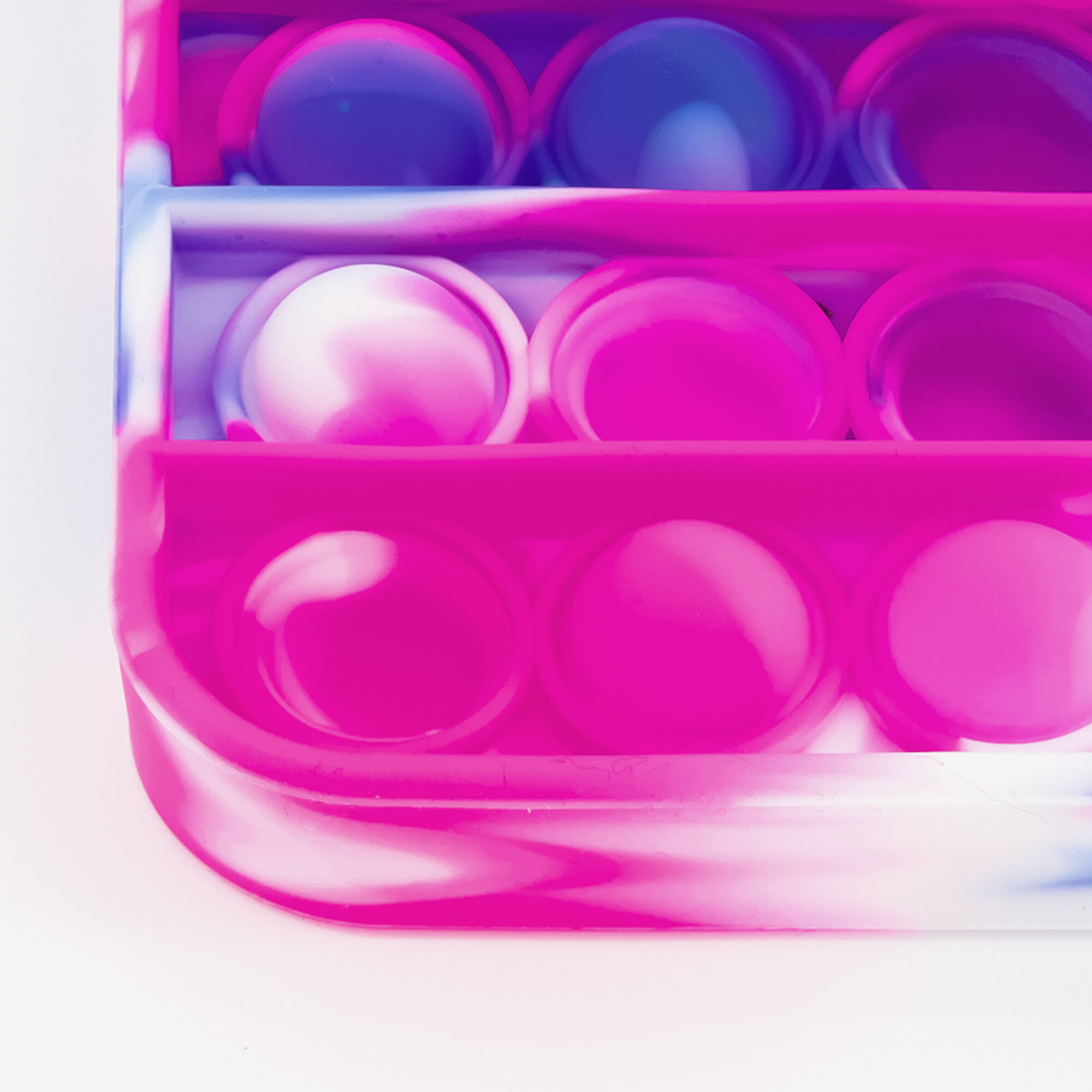 Jouet fidget Push Poppers tie-dye – Les modèles peuvent varier,