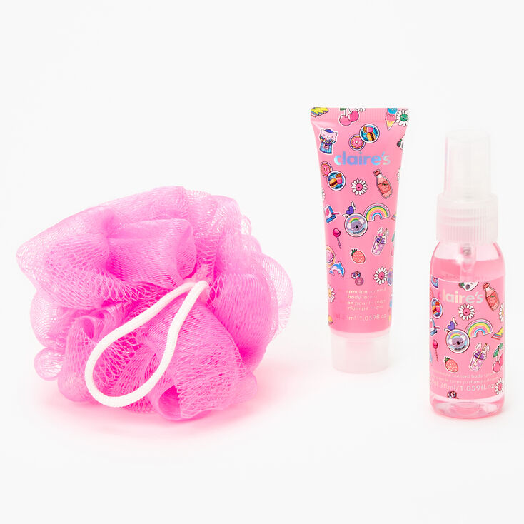 Ensemble de toilette gobelet Get Happy - Rose,