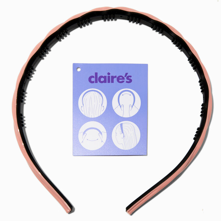 Mauve Twist Adjustable Headband,