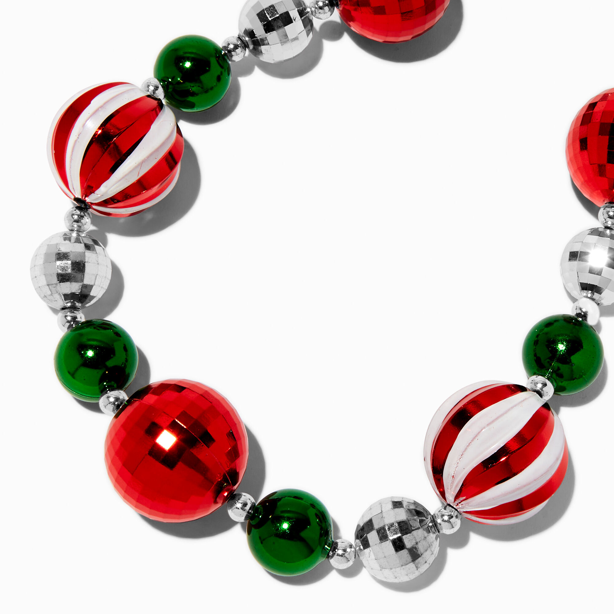 Christmas Ornament Large Bauble Necklace Claire s