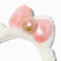 Hello Kitty&reg; 50th Anniversary Claire&#39;s Exclusive Plush Cat Ears Headband,