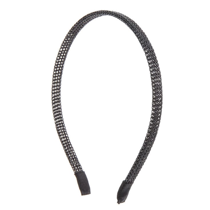 Black Mesh Headband,