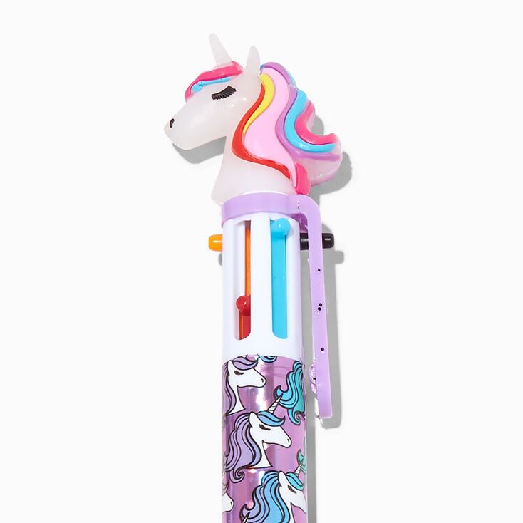 Y2K Unicorn Multicolored Pen