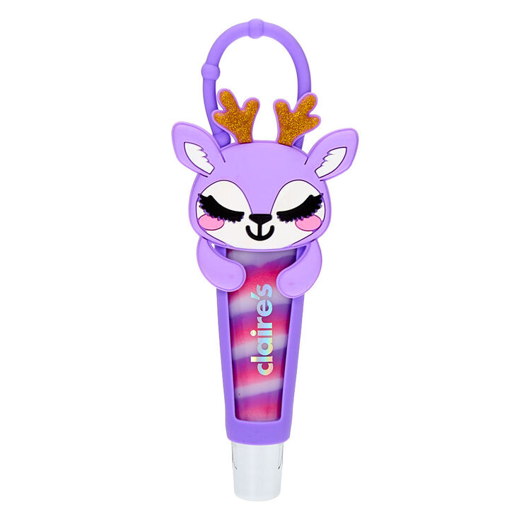 Claire's Tube de gloss Ginger le renne - Glaçage vanille