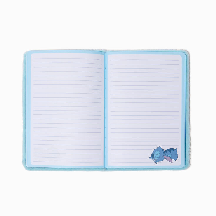 Disney Stitch Sleepy Stitch Furry Notebook,