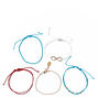 Gold Infinity Cord Bracelets,