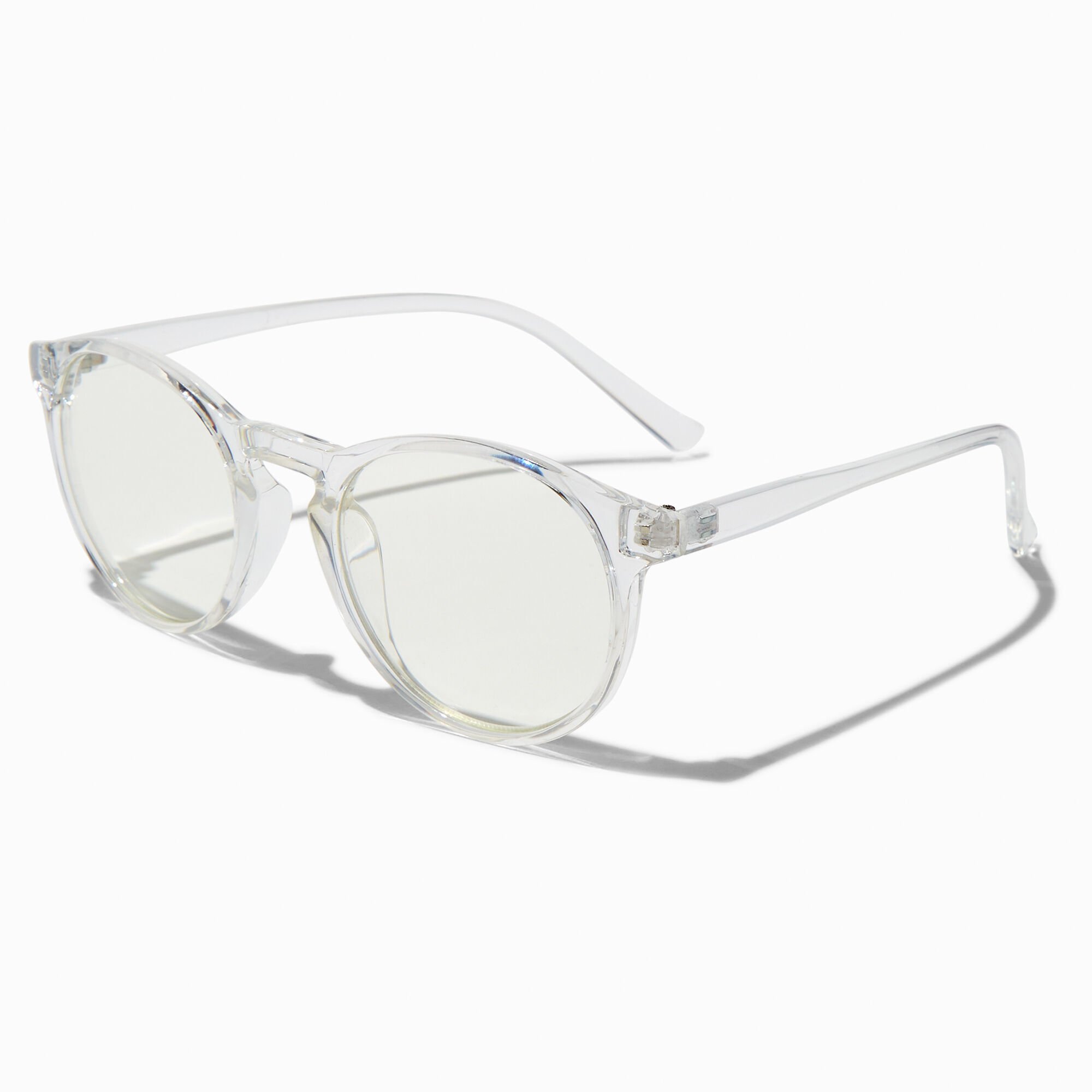 Claire's Club Clear Oval Clear Lens Frames,