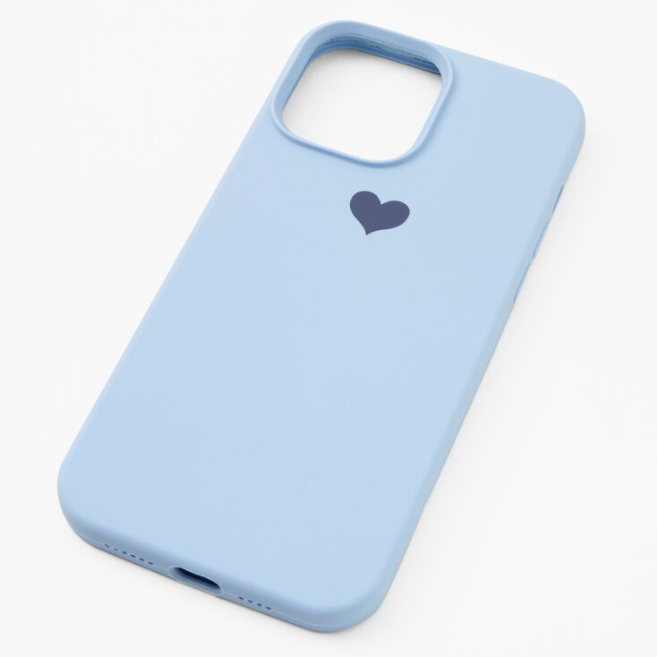 Baby Blue Heart Phone Case - Fits iPhone&reg; 13 Pro Max,