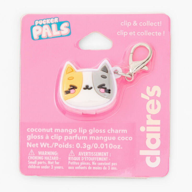 Pucker Pals Cat Lip Gloss Charm,