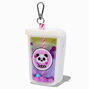 Panda Boba Jelly Coin Purse Keychain,