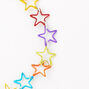 Rainbow Chrome Star Bracelet,