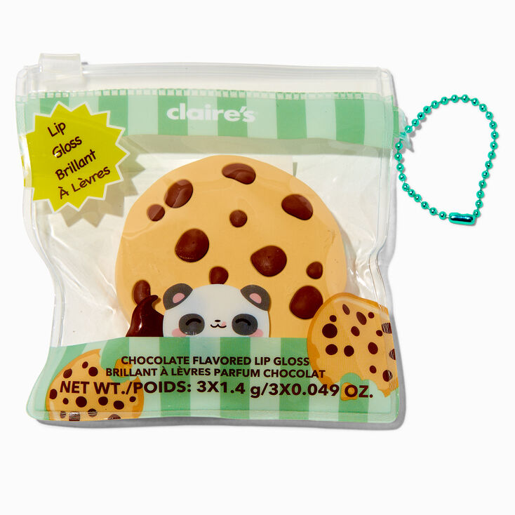 Panda Cookie Flavored Lip Gloss Pot,