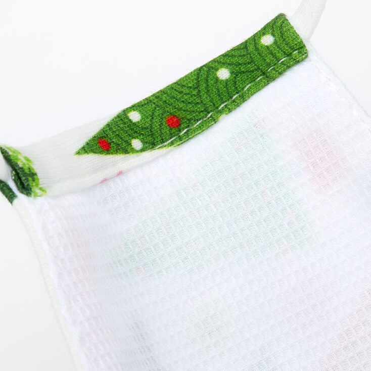 Masques en coton sapins de No&euml;l - Adulte,