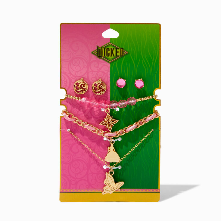 Parure de bijoux rose Wicked&trade; en exclusivit&eacute; chez Claire&rsquo;s - Lot de 5,