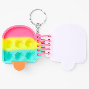 Popper Popsicle Mini Diary Keychain,