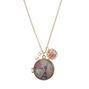 Pink Paris Locket Pendant Necklace,