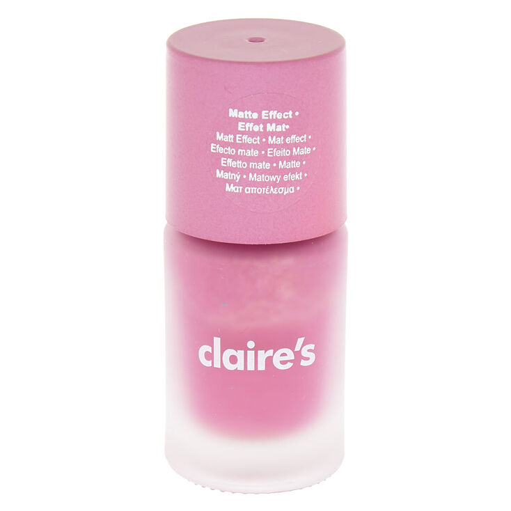 Vernis &agrave; ongles rose mat cosmique,