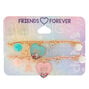 Paris Love Chain Friendship Bracelets - 2 Pack,