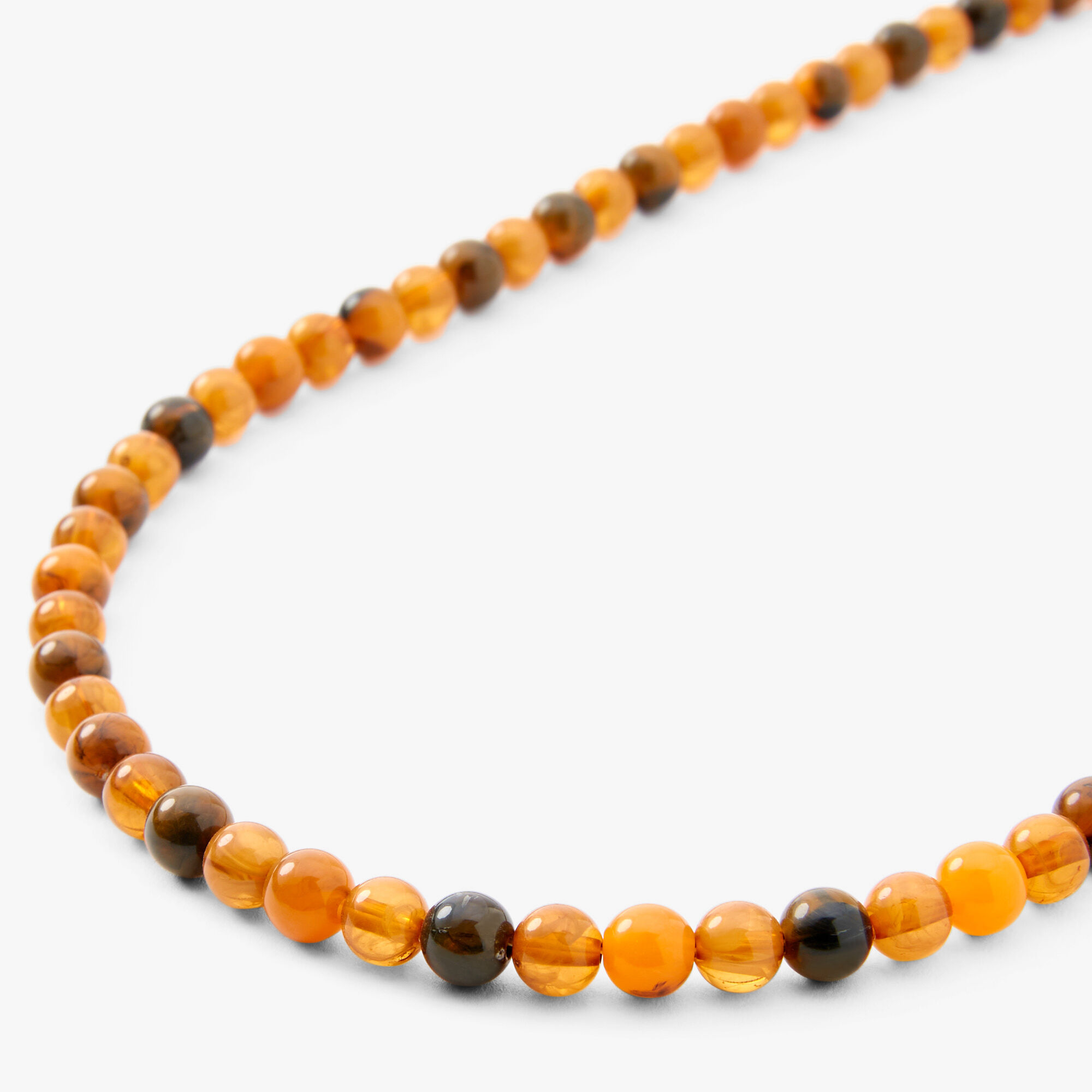 Orange bead clearance necklaces