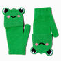 Gants convertibles grenouille verte,