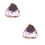 Geode Stud Earrings - Amethyst,