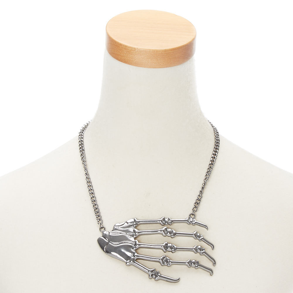 Hand 2024 bone necklace