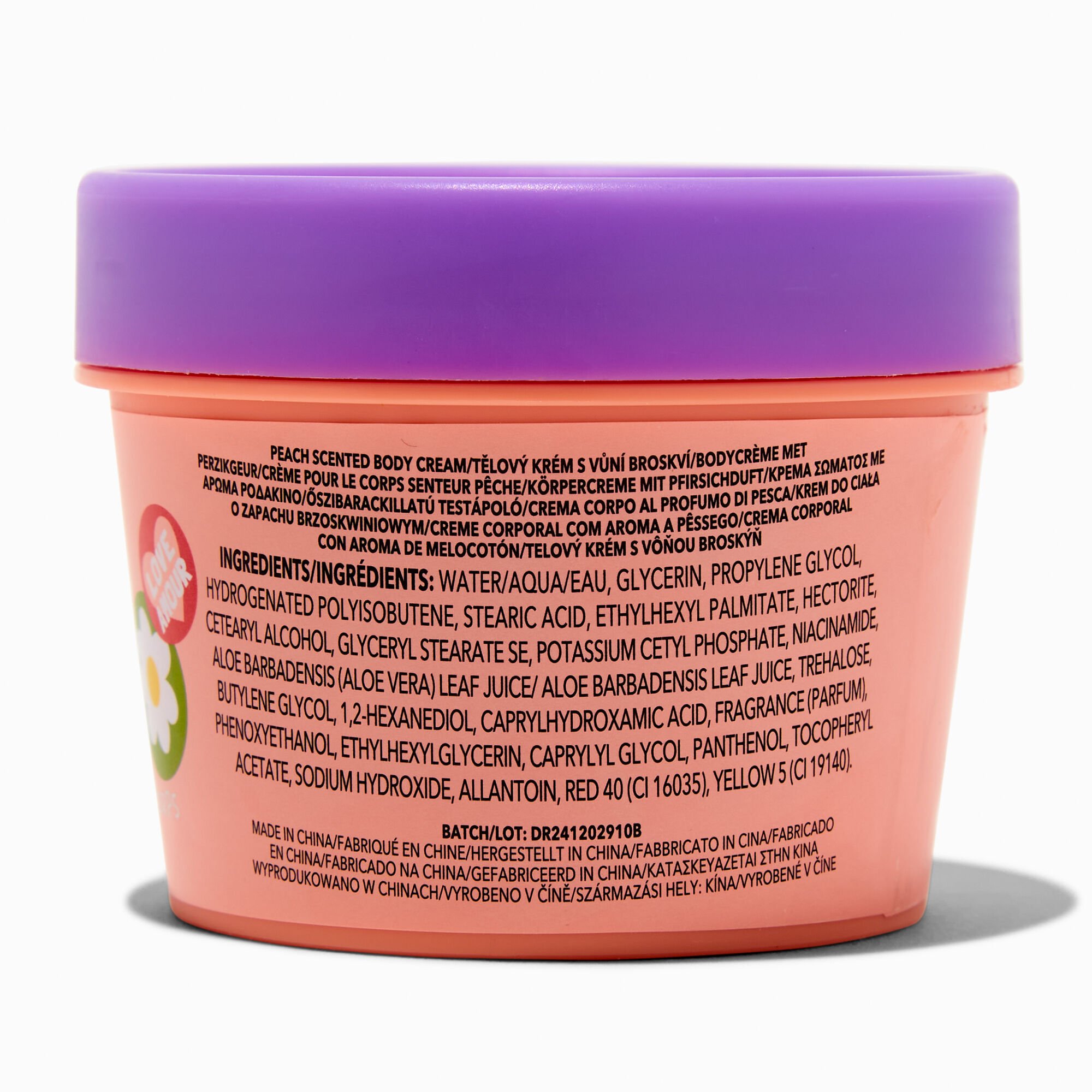 Always Fresh Peach Scented Body Cream,