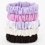 Ribbed Knit Hair Scrunchies - 5 Pack,