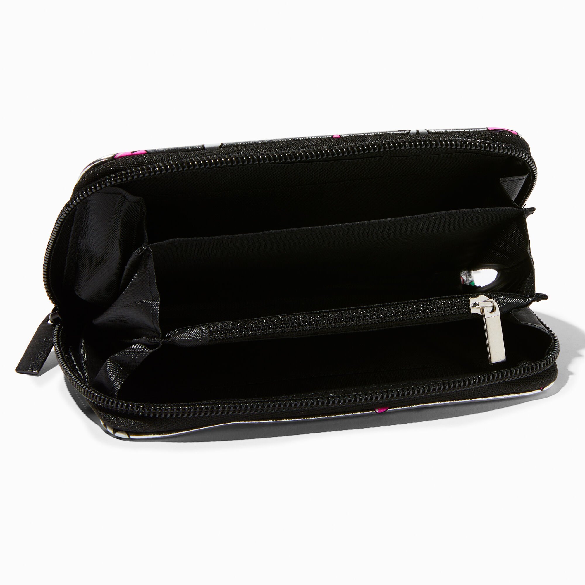 Trendy Icons Printed Wristlet,