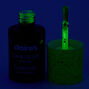 Glow in The Dark Speckled Nail Polish - Fluorescent Yellow,