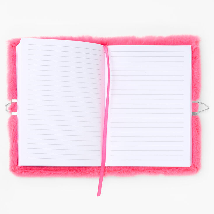 Bejeweled Initial Fuzzy Lock Diary - C,