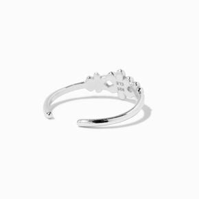 Sterling Silver Daisy Toe Ring,